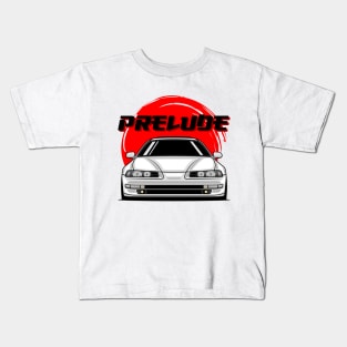 White Prelude MK4 Front Kids T-Shirt